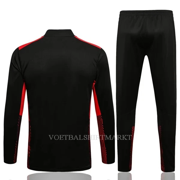 AC Milan Trainings Sweatshirt Pak 2022-23 Kwartrits Zwarte