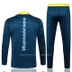 Arsenal Trainings Sweatshirt Pak Kind 2022-23 Kwartrits Blauw-Gele