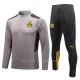 BVB Borussia Dortmund Trainings Sweatshirt Pak 2022-23 Kwartrits Lichtgrijze