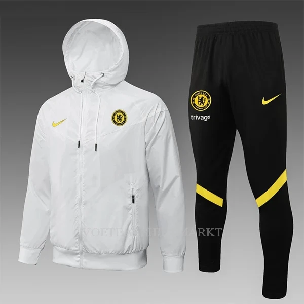 Chelsea Trainingsjack Windrunner Pak 2022-23 Witte