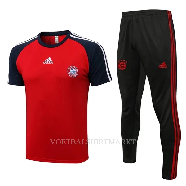 FC Bayern München Trainingsshirt Pak 2022-23 Rood-Blauwe