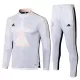 Juventus Trainings Sweatshirt Pak Kind 2022-23 Kwartrits Witte