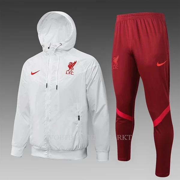 Liverpool Trainingsjack Windrunner Pak 2022-23 Witte