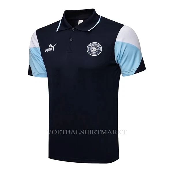 Manchester City Trainingpolo 2022-23 Blauwe