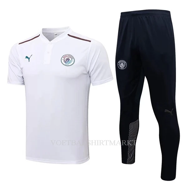 Manchester City Trainingpolo 2022-23 Witte