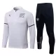 Manchester City Trainings Sweatshirt Pak 2022-23 Kwartrits Witte