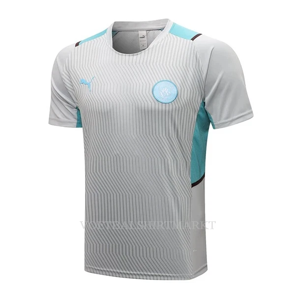 Manchester City Trainingsshirt Pak 2022-23 Lichtgrijze