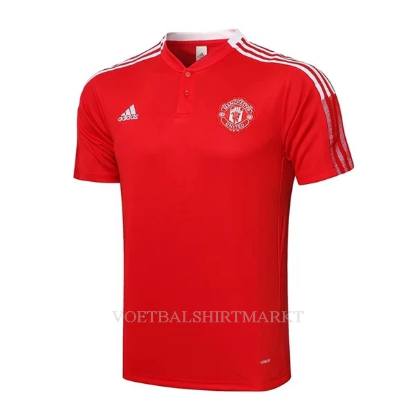 Manchester United Trainingpolo 2022-23 Rood-Wit