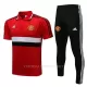 Manchester United Trainingpolo 2022-23 Rood-Zwart-Wit