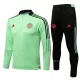 Manchester United Trainings Sweatshirt Pak 2022-23 Kwartrits Groene