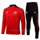 Manchester United Trainingsjack Pak 2022-23 Rood-Zwart