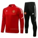 Manchester United Trainingsjack Pak Kind 2022-23 Rood-Wit