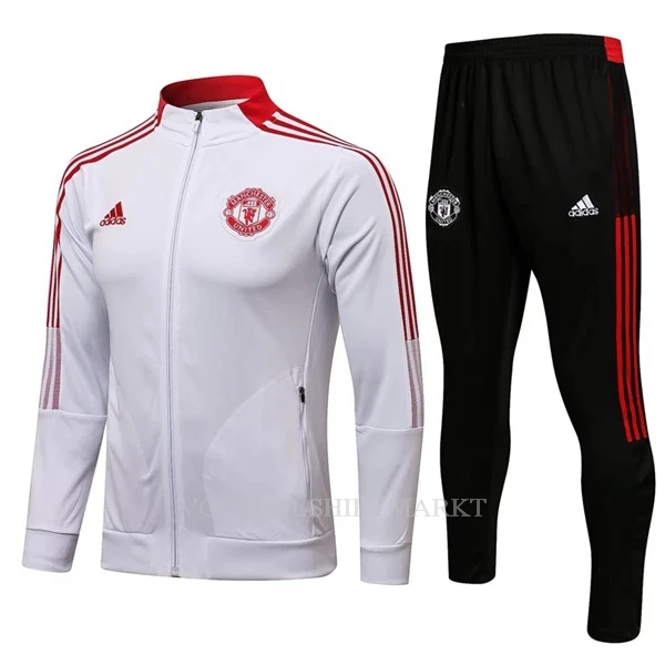 Manchester United Trainingsjack Pak Kind 2022-23 Witte