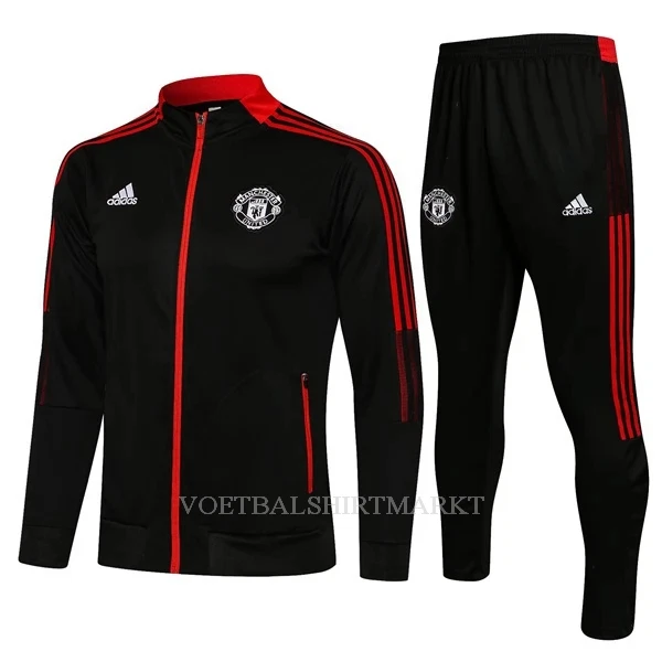 Manchester United Trainingsjack Pak Kind 2022-23 Zwarte