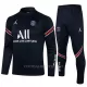 Paris Saint-Germain Trainings Sweatshirt Pak Kind 2022-23 Kwartrits Blauwe