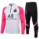 Paris Saint-Germain Trainings Sweatshirt Pak Kind 2022-23 Kwartrits Wit-Zwart