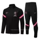 Paris Saint-Germain Trainingsjack Pak 2022-23 Zwart-Roze