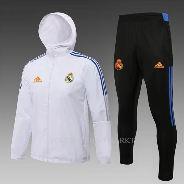 Real Madrid Trainingsjack Windrunner Pak 2022-23 Witte