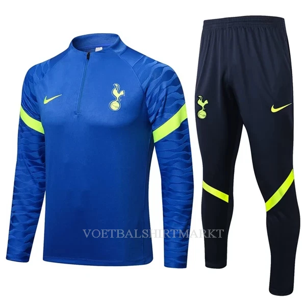 Tottenham Hotspur Trainings Sweatshirt Pak 2022-23 Kwartrits Blauwe