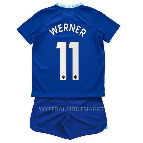 Chelsea Werner 11 Tenue Kind Thuis 2022-23