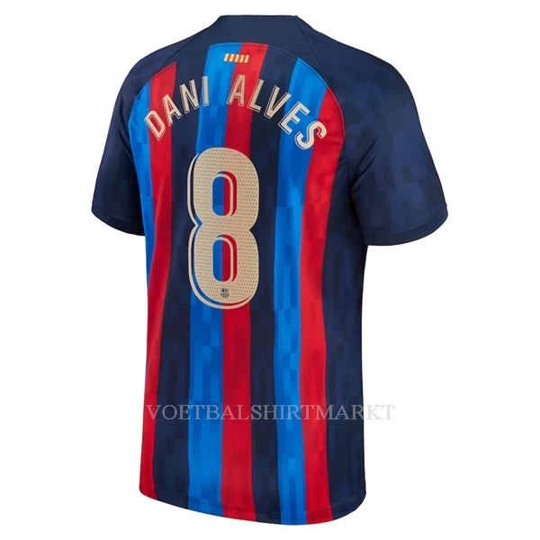 FC Barcelona Dani Alves 8 Shirt Heren Thuis 2022-23