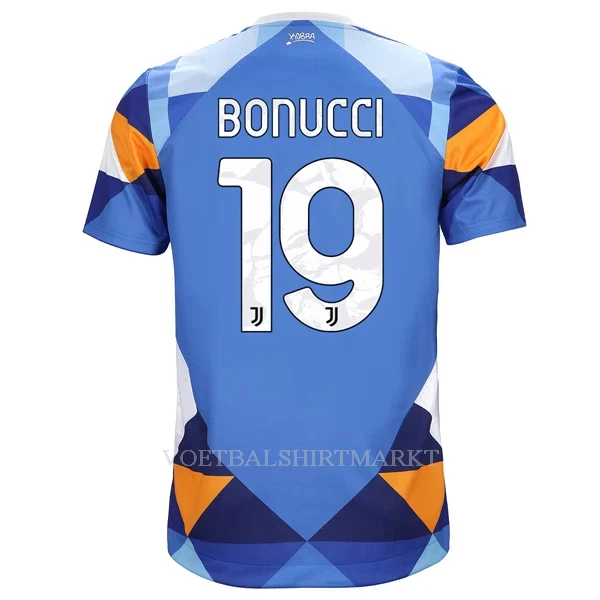 Juventus Bonucci 19 Shirt Heren Vierde 2022-23