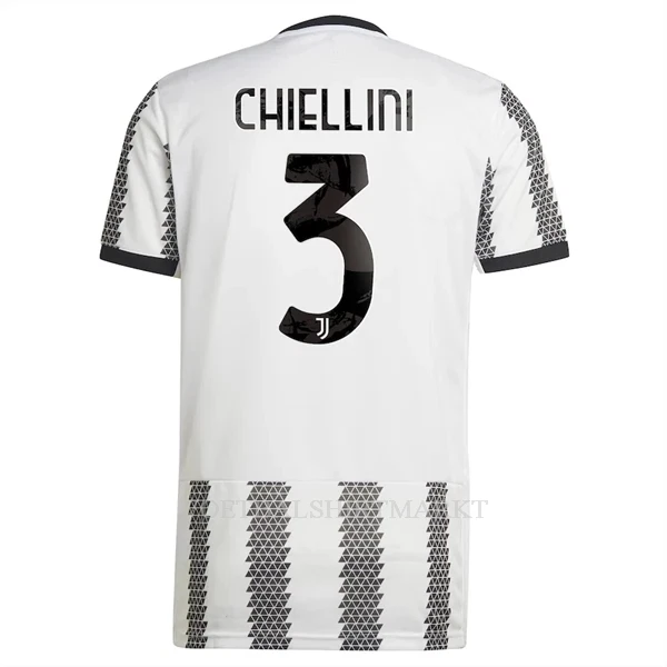 Juventus Chiellini 3 Shirt Heren Thuis 2022-23