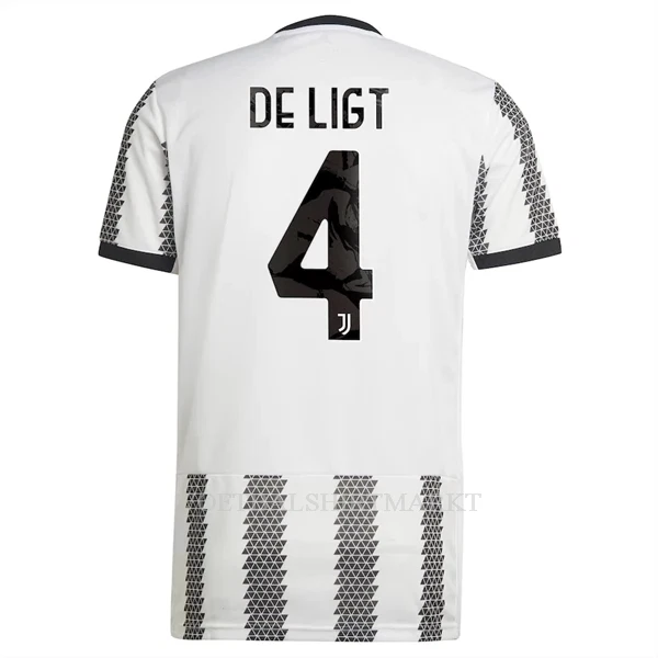 Juventus De Ligt 4 Shirt Heren Thuis 2022-23