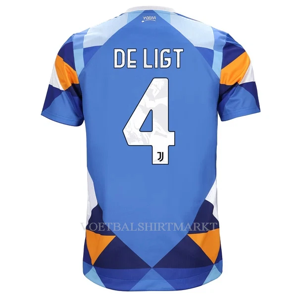 Juventus De Ligt 4 Shirt Heren Vierde 2022-23