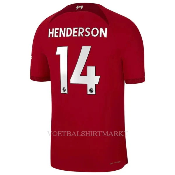 Liverpool Henderson 14 Shirt Heren Thuis 2022-23