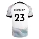 Liverpool Luis Díaz 23 Shirt Heren Uit 2022-23