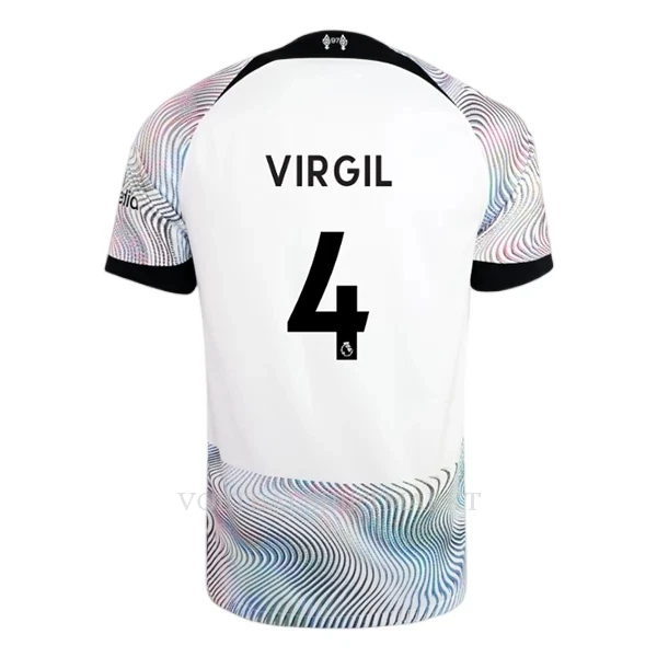 Liverpool Virgil 4 Shirt Heren Uit 2022-23