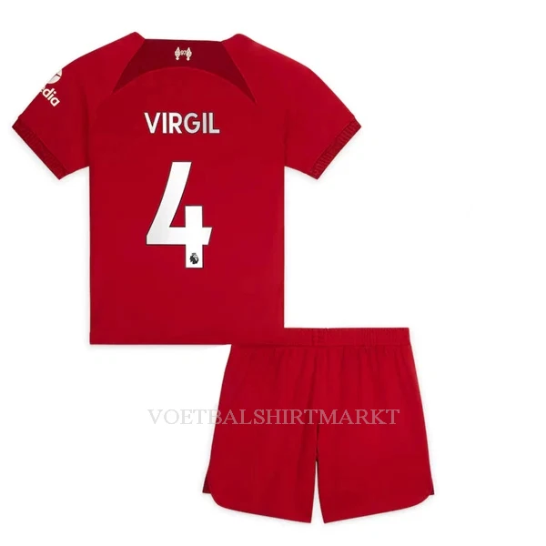 Liverpool Virgil 4 Tenue Kind Thuis 2022-23