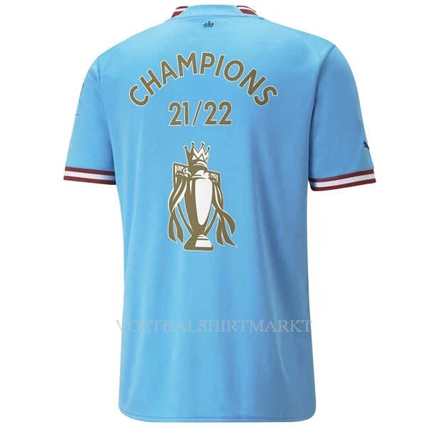 Manchester City Champions 22 Shirt Heren Thuis 2022-23