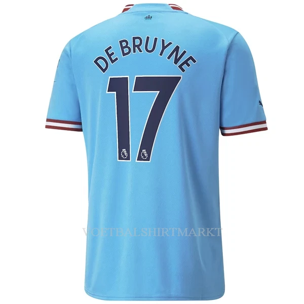 Manchester City De Bruyne 17 Shirt Heren Thuis 2022-23