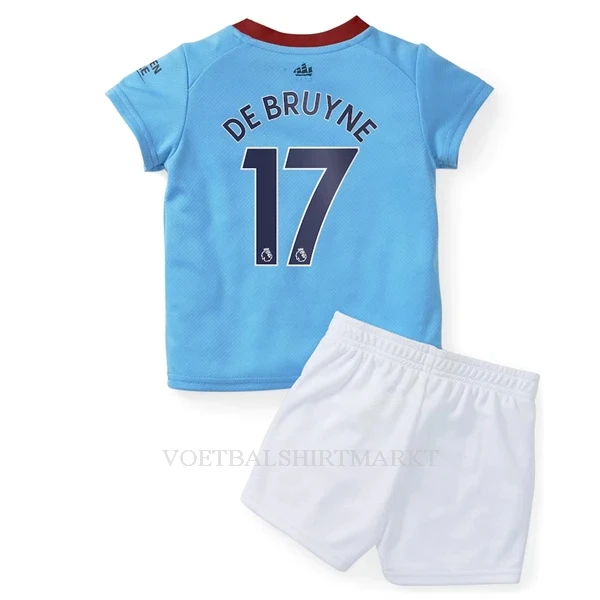 Manchester City De Bruyne 17 Tenue Kind Thuis 2022-23