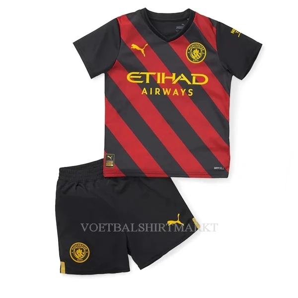 Manchester City Tenue Kind Uit 2022-23