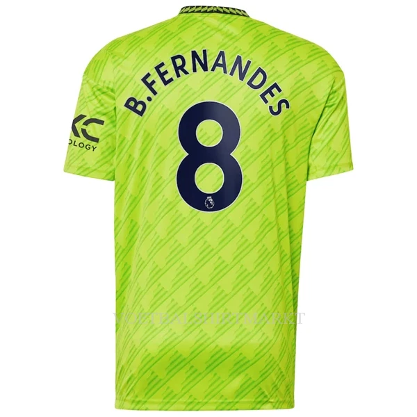 Manchester United Bruno Fernandes 8 Shirt Heren Derde 2022-23