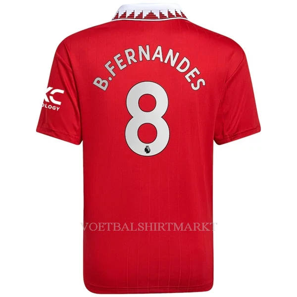 Manchester United Bruno Fernandes 8 Shirt Heren Thuis 2022-23