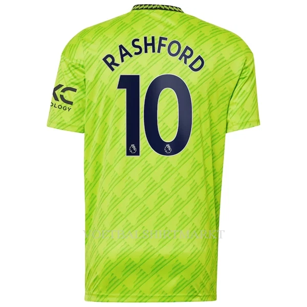 Manchester United Rashford 10 Shirt Heren Derde 2022-23