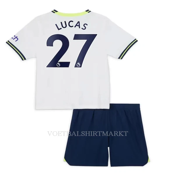 Tottenham Hotspur Lucas 27 Tenue Kind Thuis 2022-23