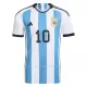 Argentinië Messi 10 Shirt Heren Thuis WK 2022