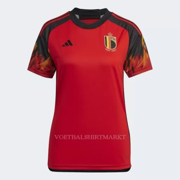 België Shirt Dames Thuis WK 2022