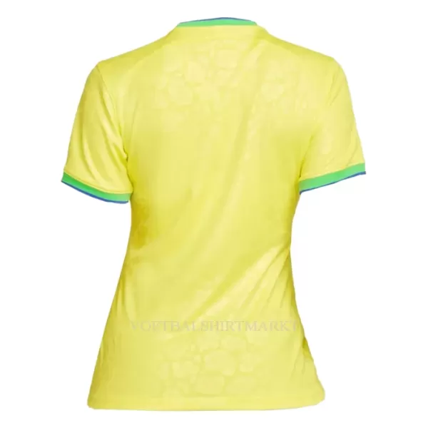 Brazilië Shirt Dames Thuis WK 2022