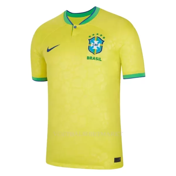 Brazilië Shirt Heren Thuis WK 2022