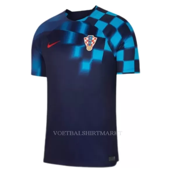 Kroatië Shirt Heren Uit WK 2022