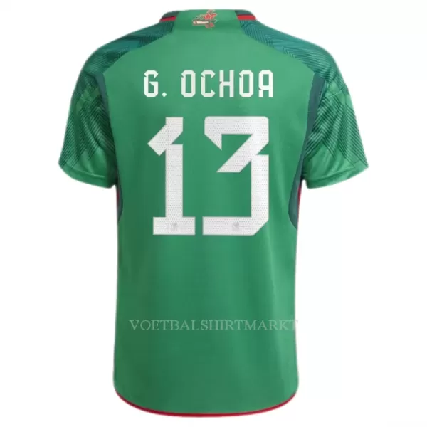 Mexico G.OCHOA 13 Shirt Heren Thuis WK 2022