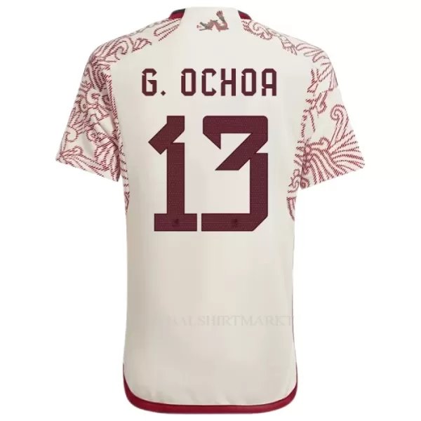 Mexico G.OCHOA 13 Shirt Heren Uit WK 2022