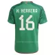 Mexico H.HERRERA 16 Shirt Heren Thuis WK 2022