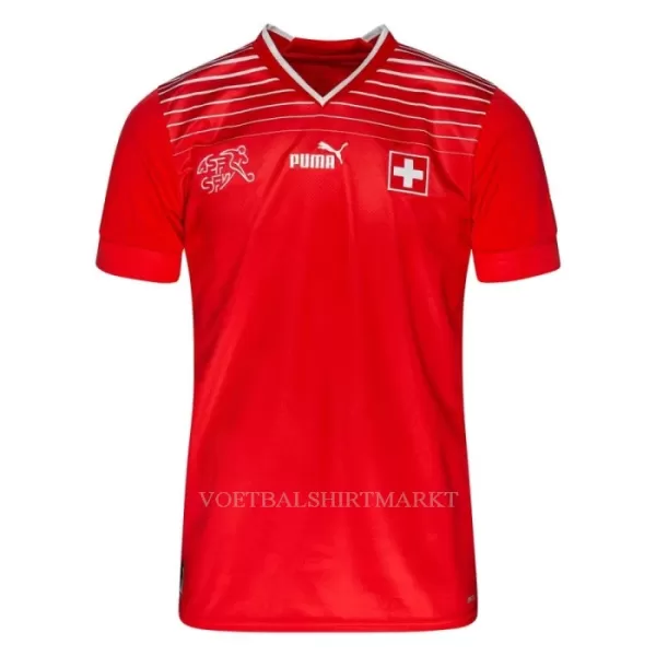 Zwitserland Shirt Heren Thuis WK 2022